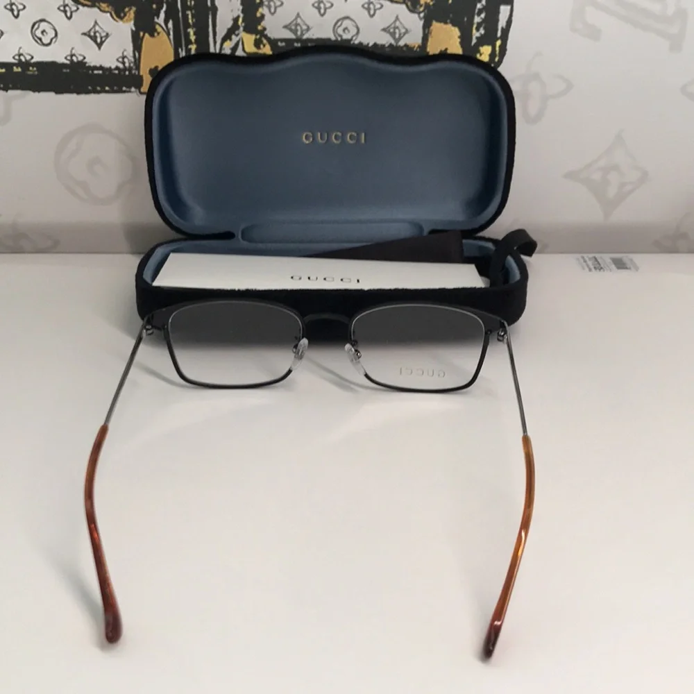 New Authentic Gucci GG0579OK 001 Eyeglasses – Classic Black Frame